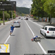 Illustration for article titled Google Street View Captures Skin-Searing Motorcycle Crash Frame-By-Frame